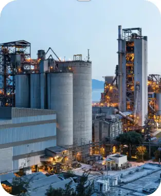 Instalaciones industriales de una empresa siderúrgica
